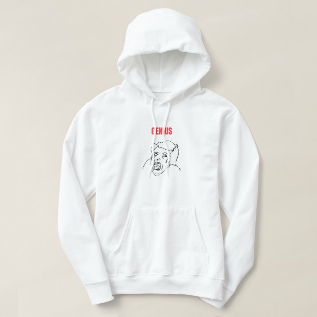 Genius Meme Hoodie (Design framsida)