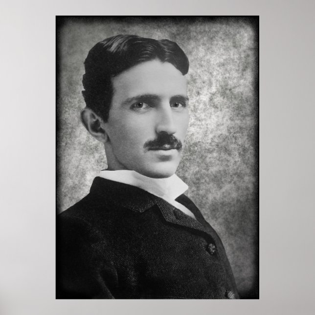 GENIUS NIKOLA TESLA POSTER (Framsidan)