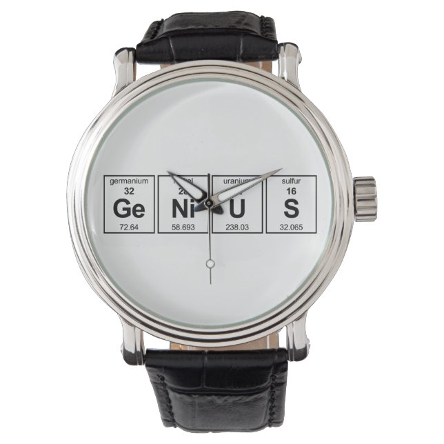 GeNiUS Periodic Bord Armbandsur (Framsida)