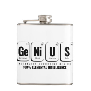 GENiUS Periodic Bord - Funny Science Design Fickplunta