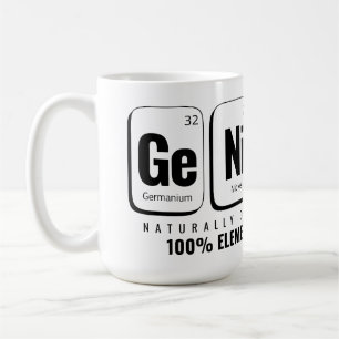 GENiUS Periodic Bord - Funny Science Design Kaffemugg