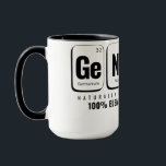 GENiUS Periodic Bord - Funny Science Design Mugg<br><div class="desc">GENiUS Periodic Bord Design - Germanium, nickel, uran, svavel | Lönsam vetenskaplig design för Nerds, Studenter och lärare. Lås upp din inre forskare med denna smarta GENiUS-design som är skriven med hjälp av bord: Ge (Germanium, 32), Ni (Nickel, 28), U (Uranium, 92), S (Sulfur, 16). Perfekt för älskare, kemi, gurkor,...</div>