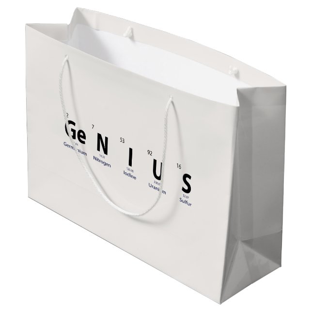 'Genius' Periodiska Systemet - Sofistikerad Pärlvi (Baksidan Vinklad)