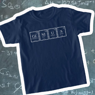 Genius periodiskt återkommande bord-inslag-kemi-n t shirt