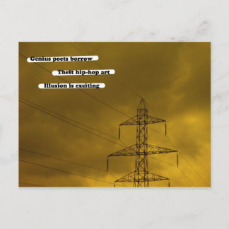 Genius poets lånar vykort