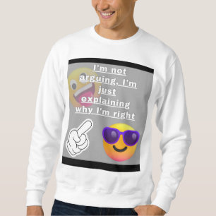 Genius Sweatshirt 😆 Unik gåva för smarta minnen