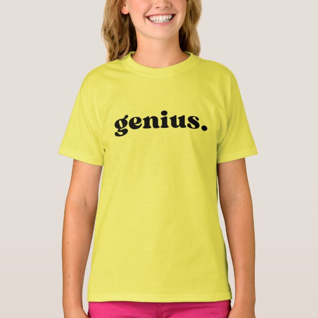 Genius T Shirt (Framsida)