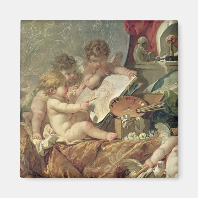 Genius Teaching the Arts, 1761 Magnet (Framsidan)