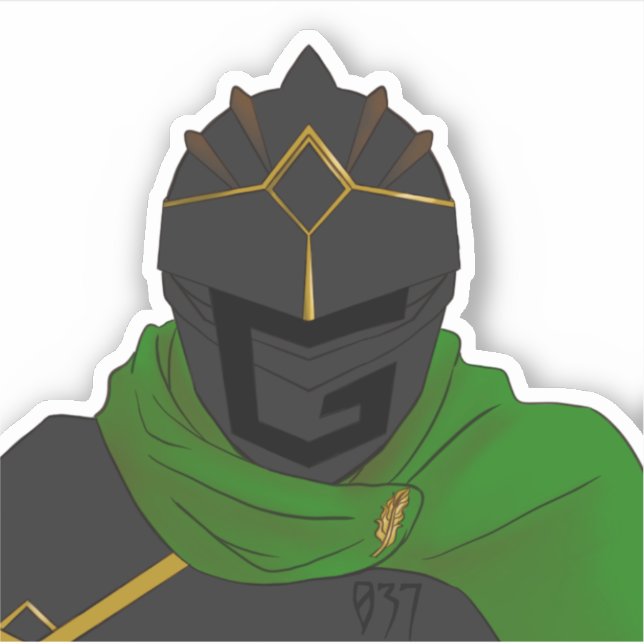 Genko037 Klistermärken (Framsida)