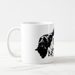 Genle Assions i Bläck Kaffemugg
