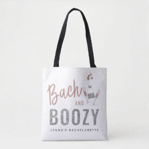GENNA  Bach och Boozy Ro Guld Bachelorette Tygkasse