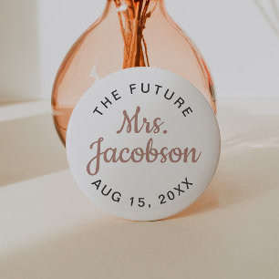 GENNA Cute Ro Guld Script Future Mrs. Knapp