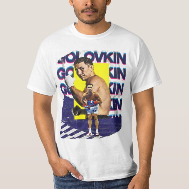 " Gennady Golovkin Projects" T Shirt (Framsida)