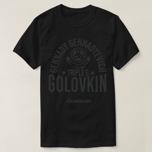 Gennady Golovkin Triple G T Shirt (Design framsida)