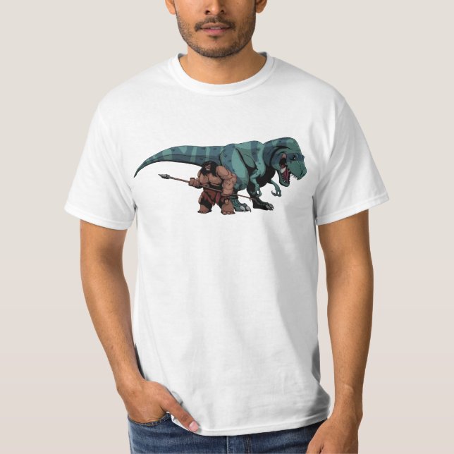 " Genndy Tartakovskys Primal: Spear och Fang " T Shirt (Framsida)