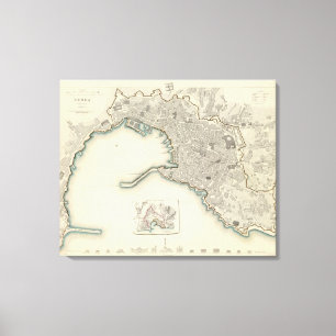 Genoa Genova gener Canvastryck