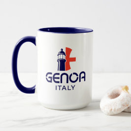 Genoa Italien Europa Mugg