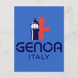 Genoa Italien Europa Vykort