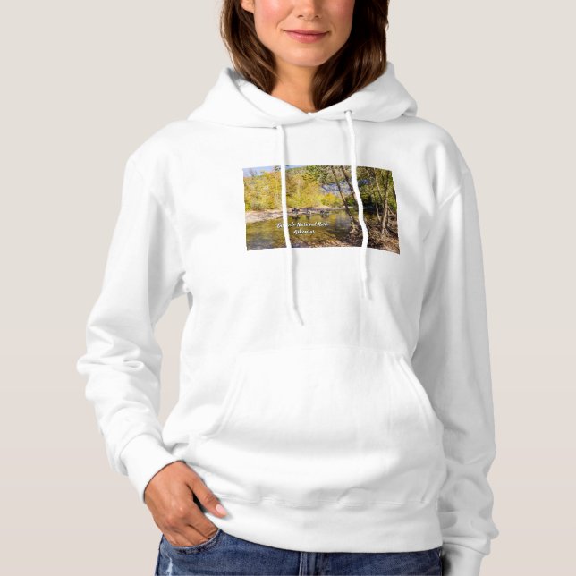 Genom Buffalo River Hoodie T Shirt (Framsida)