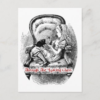 Genom det Tittar glaset - design nr 2 Vykort