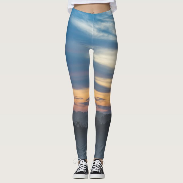 Genom dimman leggings (Framsida)