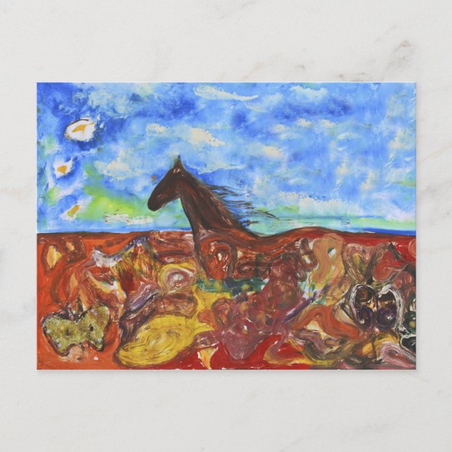 Genom Fält Vykort (Framsida)