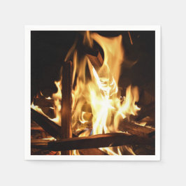 Genom flamman pappersservett