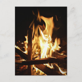 Genom flamman vykort