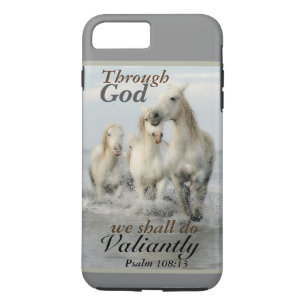 Genom Gud ska vi göra Valiant Psalm 108 Hästar