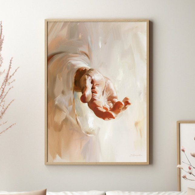 Genom Hans Sår | Digital nedladdning | Jesus Krist Poster (Skapare uppladdad)