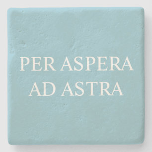Genom motståndet mot Stars Latin Aqua Stenunderlägg