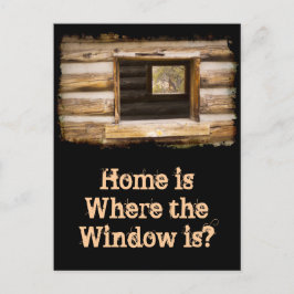 Genom och genom skåpet vykort