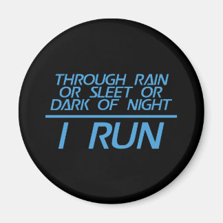 Genom Rain eller Sleet... I SPRINGA Magnet