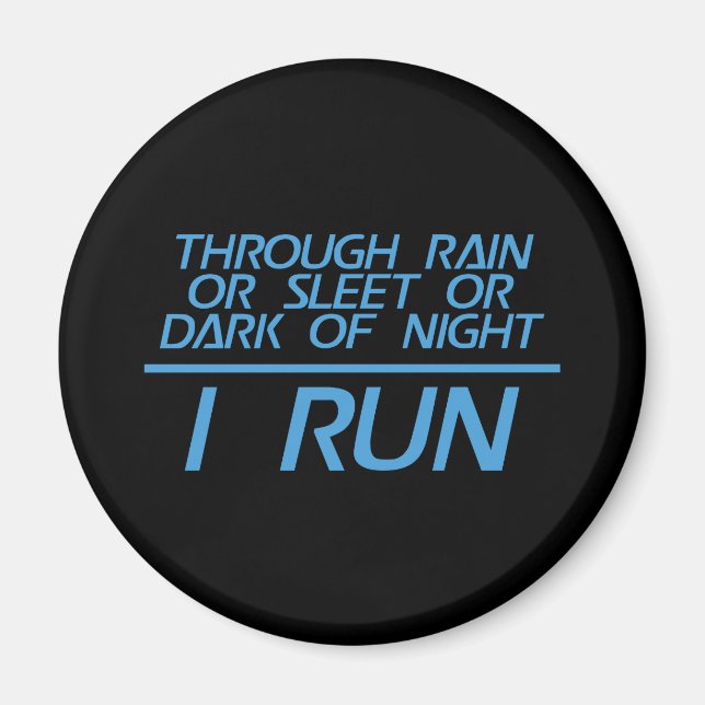 Genom Rain eller Sleet... I SPRINGA Magnet (Framsidan)