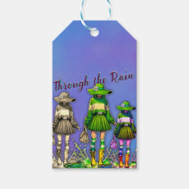 Genom regnet presentetikett