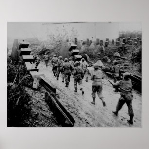 Genom Siegfried Line Poster