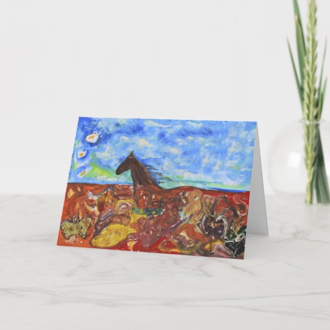 Genom skuggan tack kort (Framsida)