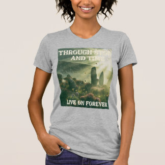 GENOM STEN OCH TID T SHIRT