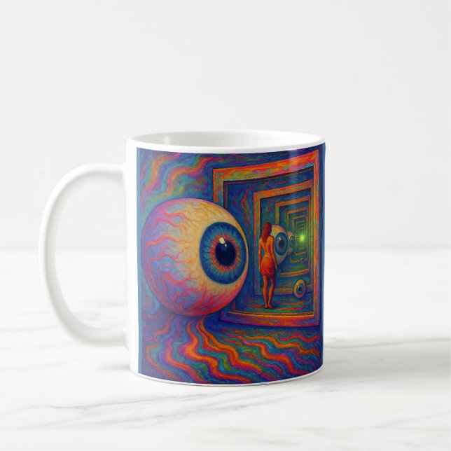 "Genom synens prism" Kaffemugg (Vänster)