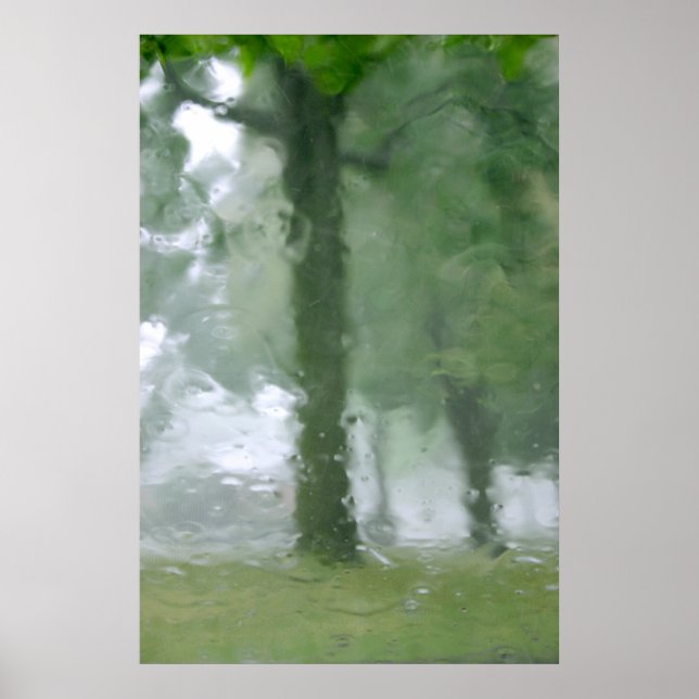 Genom Tittar glas Poster (Framsidan)