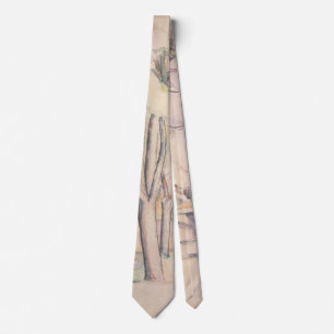 Genom trädens stam av Paul Cezanne, Vintage Art Slips