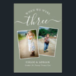 Genom Years Modern Tabl med par Photo Bröllop Bordsnummer<br><div class="desc">Kom ihåg och ha lite roligt med bordsnumren för bröllopsmottagning. Dessa eleganter, enkla bordsnummer, du kan välja att inkludera ett foto av bruden och brudgummen i samma ålder som bordsnumret, brudgummen och brudgummen namn och bröllop. Bakgrunden färg är grönt med vit text, men dessa kan ändras till vilken färg som...</div>