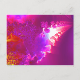 Genombrott Fractal Vykort