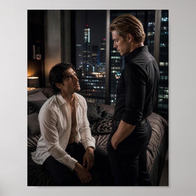 Genombrott | Gay Art Project Poster (Framsidan)