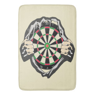 Genombrott till Bullseye - Ultimate Dartboard Badrumsmatta
