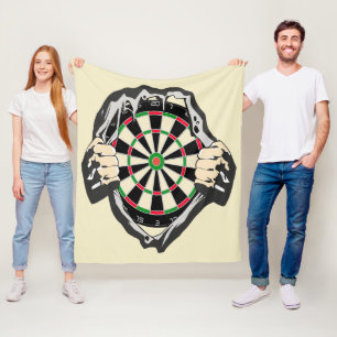 Genombrott till Bullseye - Ultimate Dartboard Fleecefilt