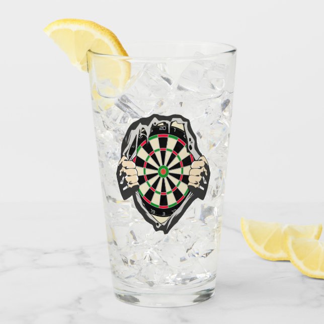 Genombrott till Bullseye - Ultimate Dartboard Glaskopp (Framsida Ice)