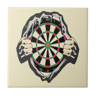 Genombrott till Bullseye - Ultimate Dartboard Kakelplatta