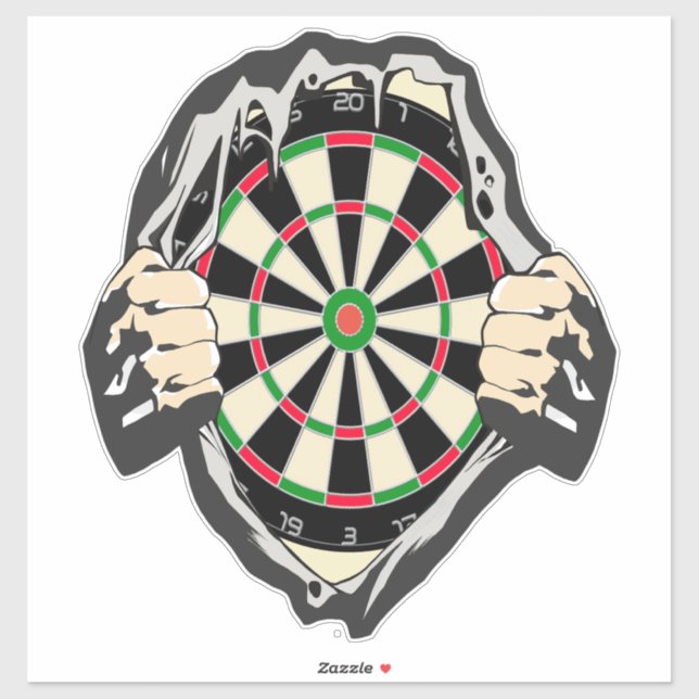Genombrott till Bullseye - Ultimate Dartboard Klistermärken (Ark)