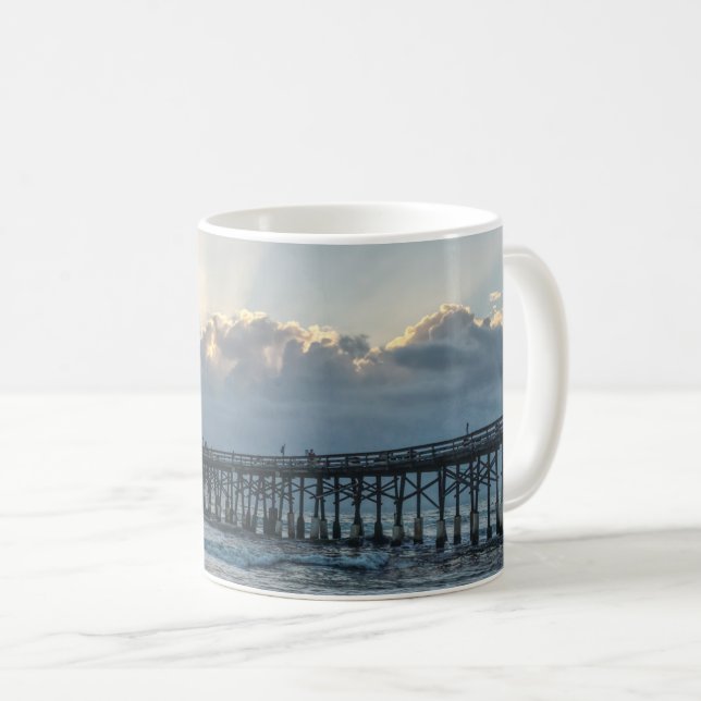 Genombrytning vid kakao kaffemugg (Framsida höger)